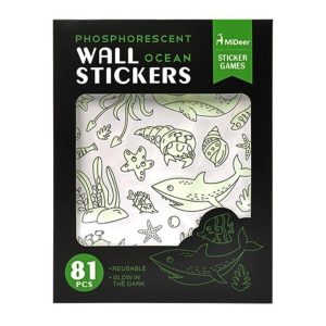 Fluorescent Stickers – Ocean – Mideer Fluorescent Stickers - Ocean Mideer Art & Craft
