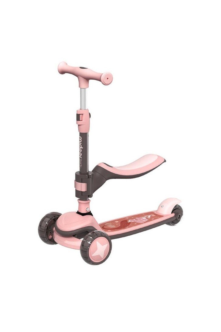 Foldable Scooter Led – Pink – Mideer Foldable Scooter Led - Pink Mideer Scooter