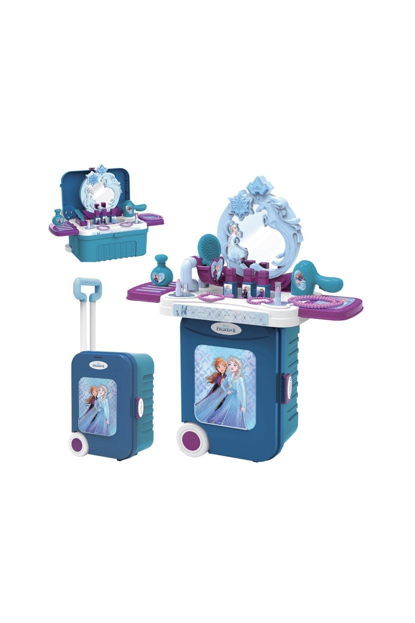 Frozen 2 Dressing Table Trolley Case 3-in-1 – Disney Frozen Frozen 2 Dressing Table Trolley Case 3-in-1 Disney Frozen Toys