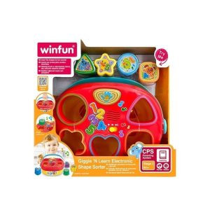 Giggle 'N Learn Electronic Shape Sorter – Winfun Giggle 'N Learn Electronic Shape Sorter Winfun Early Education