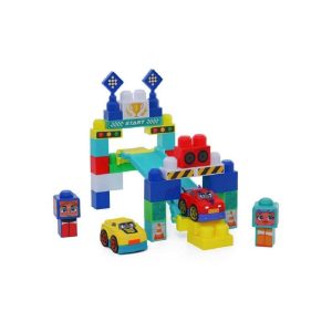 Happy Line – Block Maxi 2 City Car Set 35 Pieces – HappyLine Happy Line - Block Maxi 2 City Car Set 35 Pieces HappyLine Art & Craft