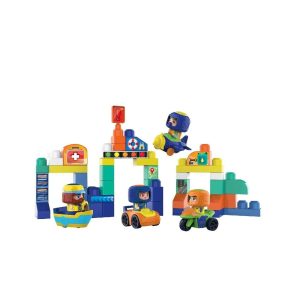 Happy Line – Block Maxi Spin Head Figure 48 Pieces – HappyLine Happy Line - Block Maxi Spin Head Figure 48 Pieces HappyLine Art & Craft