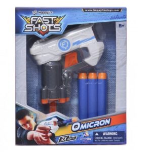Happy Line – Foam Launcher Set 3 Foam Darts Blaster Toy – HappyLine Happy Line - Foam Launcher Set 3 Foam Darts Blaster Toy HappyLine Art & Craft