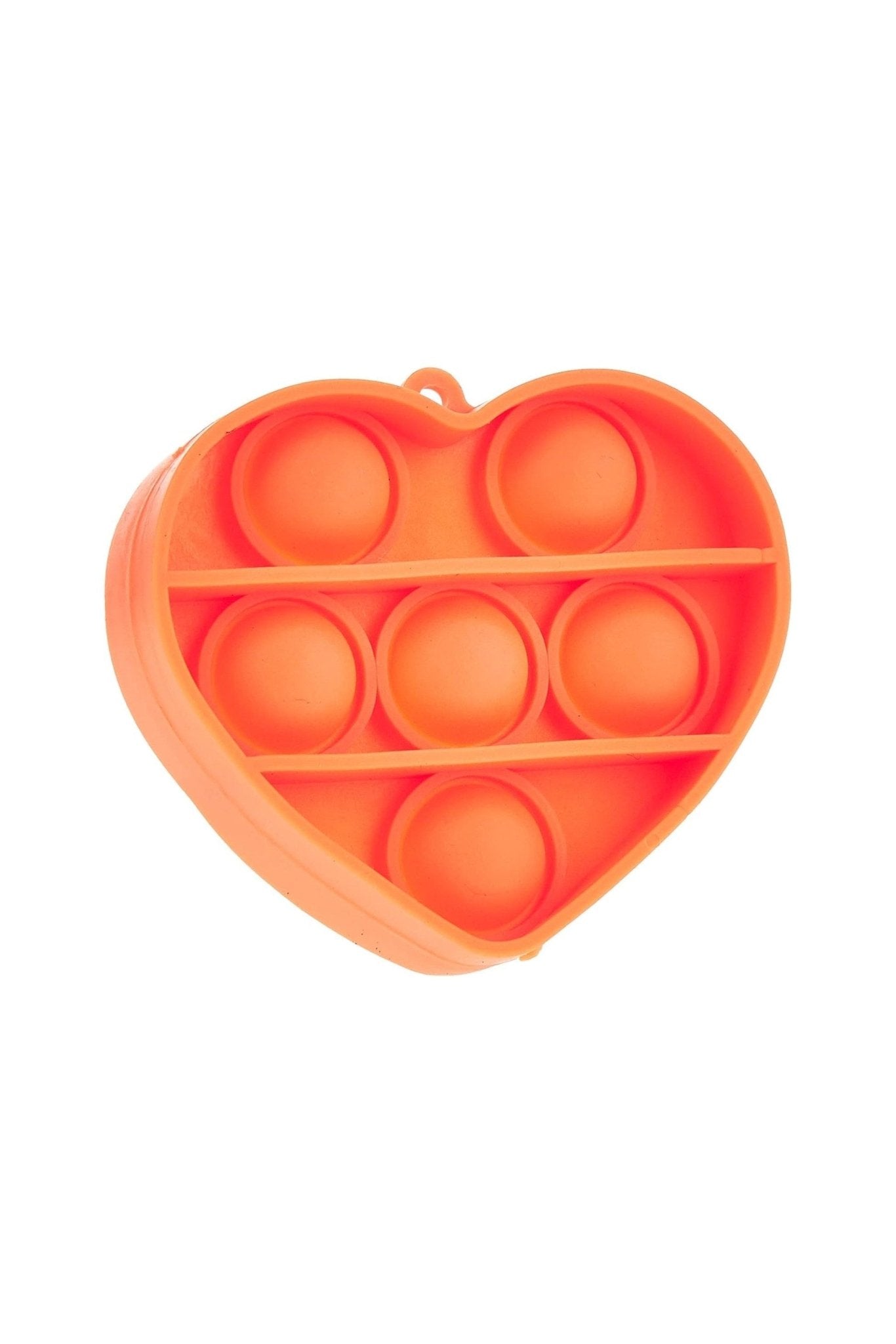 Heart Fidget Popper Keychain (Camouflage) – Fidget Pop Heart Fidget Popper Keychain (Camouflage) Fidget Pop Early Education