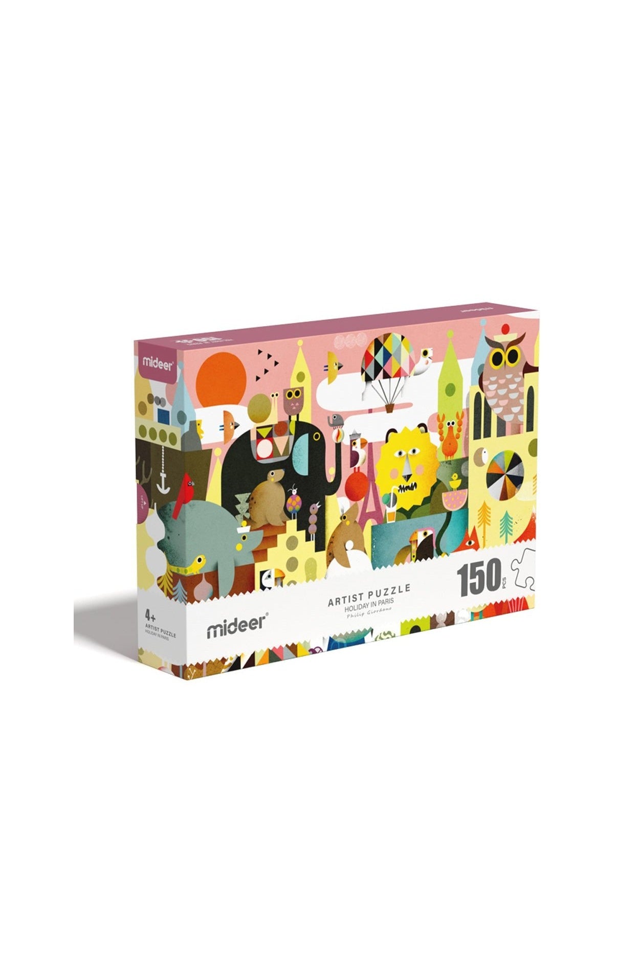 Holiday In Paris Puzzle – 150 Pcs – Mideer Holiday In Paris Puzzle - 150 Pcs Mideer Jigsaw Puzzles