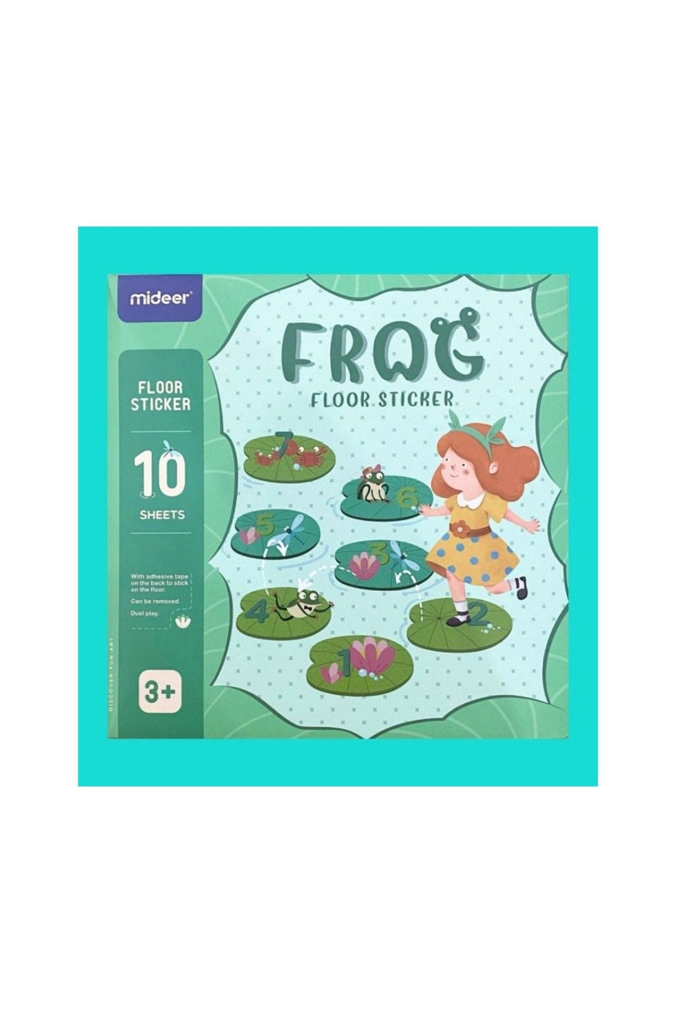 Hopscotch Sticker Set – Frog – Mideer Hopscotch Sticker Set - Frog Mideer Fun Toys