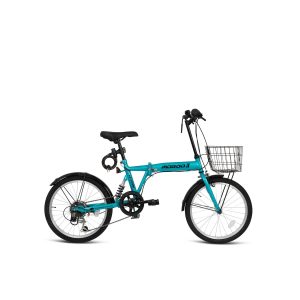 Icon 20" Folding City Bike - Green Mogoo Bicycles