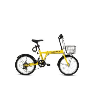Icon 20" Folding City Bike - Yellow Mogoo Bicycles