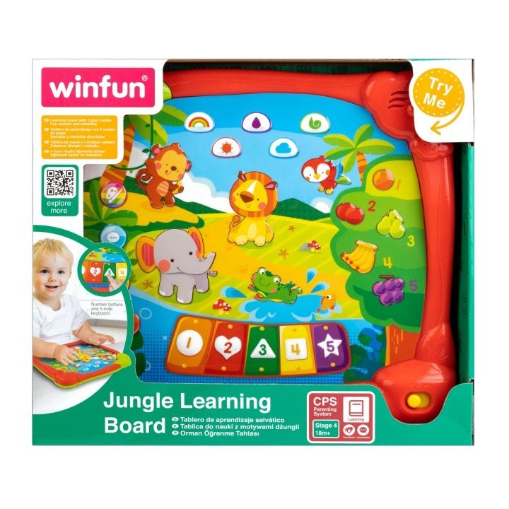 Jungle Learning Board – Winfun Jungle Learning Board Winfun Early Education