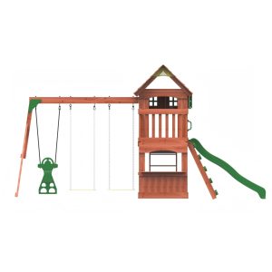Kiddoro – Playful Peaks Swing Set – Kiddoro Kiddoro - Playful Peaks Swing Set Kiddoro Outdoor