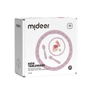 Kids Tableware Set – Mrs.Bunny – Mideer Kids Tableware Set - Mrs.Bunny Mideer Feeding
