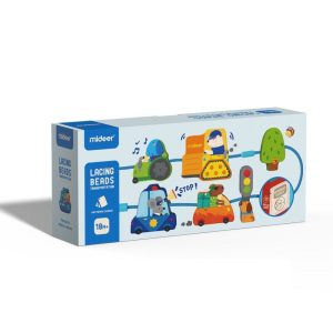 Lacing Beads – Vehicles – Mideer Lacing Beads - Vehicles Mideer Early Education