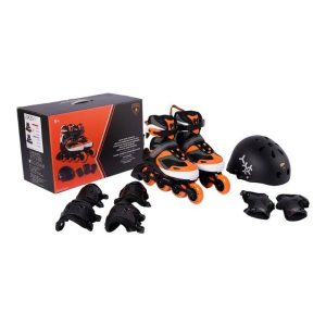 Lamborghini Inline Skate Combo (In Line Skate+Helmet+Protector) Color – Orange – Size 39-42 – Lamborghini Lamborghini Inline Skate Combo (In Line Skate+Helmet+Protector) Color - Orange - Size 39-42 Lamborghini Skates