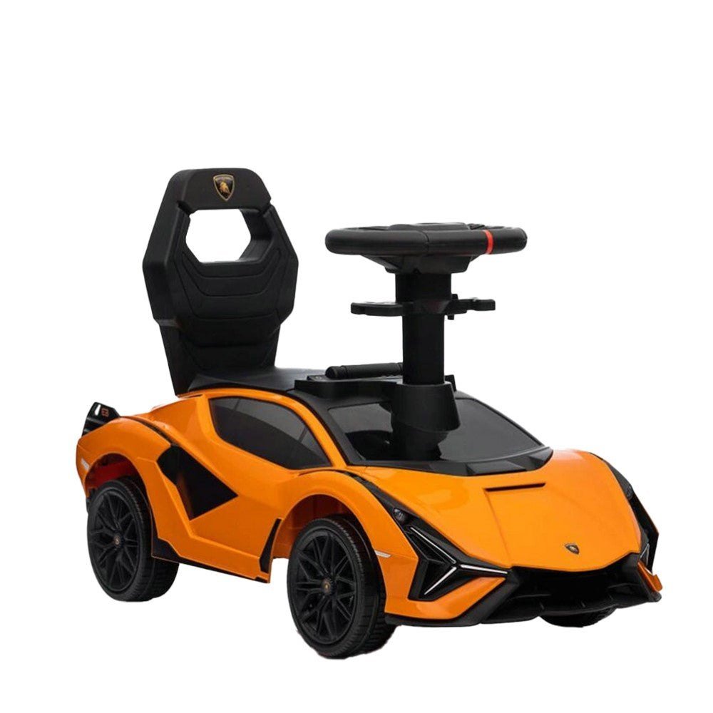 Lamborghini Sian Push Car – Orange – Lamborghini Lamborghini Sian Push Car - Orange Lamborghini Push Car