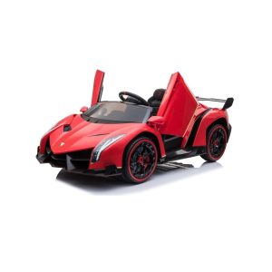 Lamborghini Veneno Kids Electric Car – Red (12V) – Lamborghini Lamborghini Veneno Kids Electric Car - Red (12V) Lamborghini Electric Car