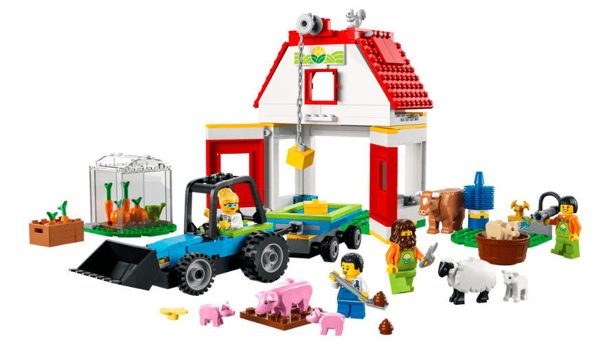 Lego Barn & Farm Animals – Lego Lego Barn & Farm Animals Lego Building Sets