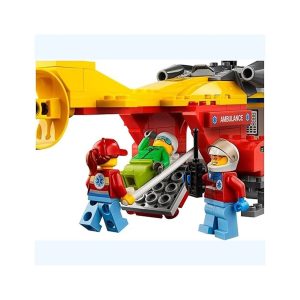 Lego City Ambulance Helicopter Building Blocks Lego Bricks & Blocks