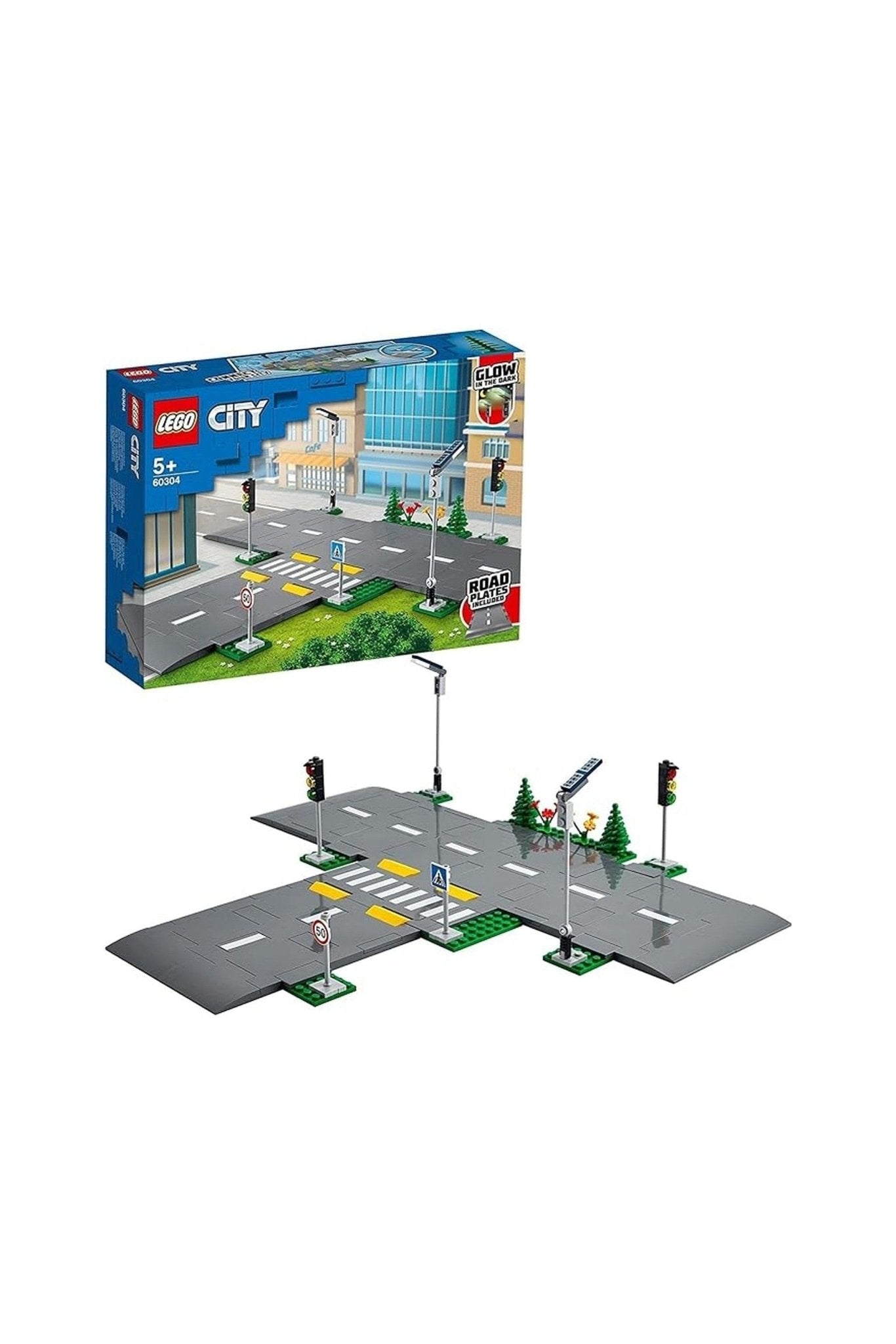 Lego City Road Plates 60304 Building Kit – Lego Lego City Road Plates 60304 Building Kit Lego Building Sets
