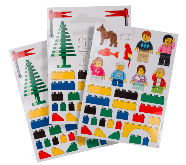 Lego LEGO Classic Wall Stickers – Lego Lego LEGO Classic Wall Stickers Lego Art & Craft