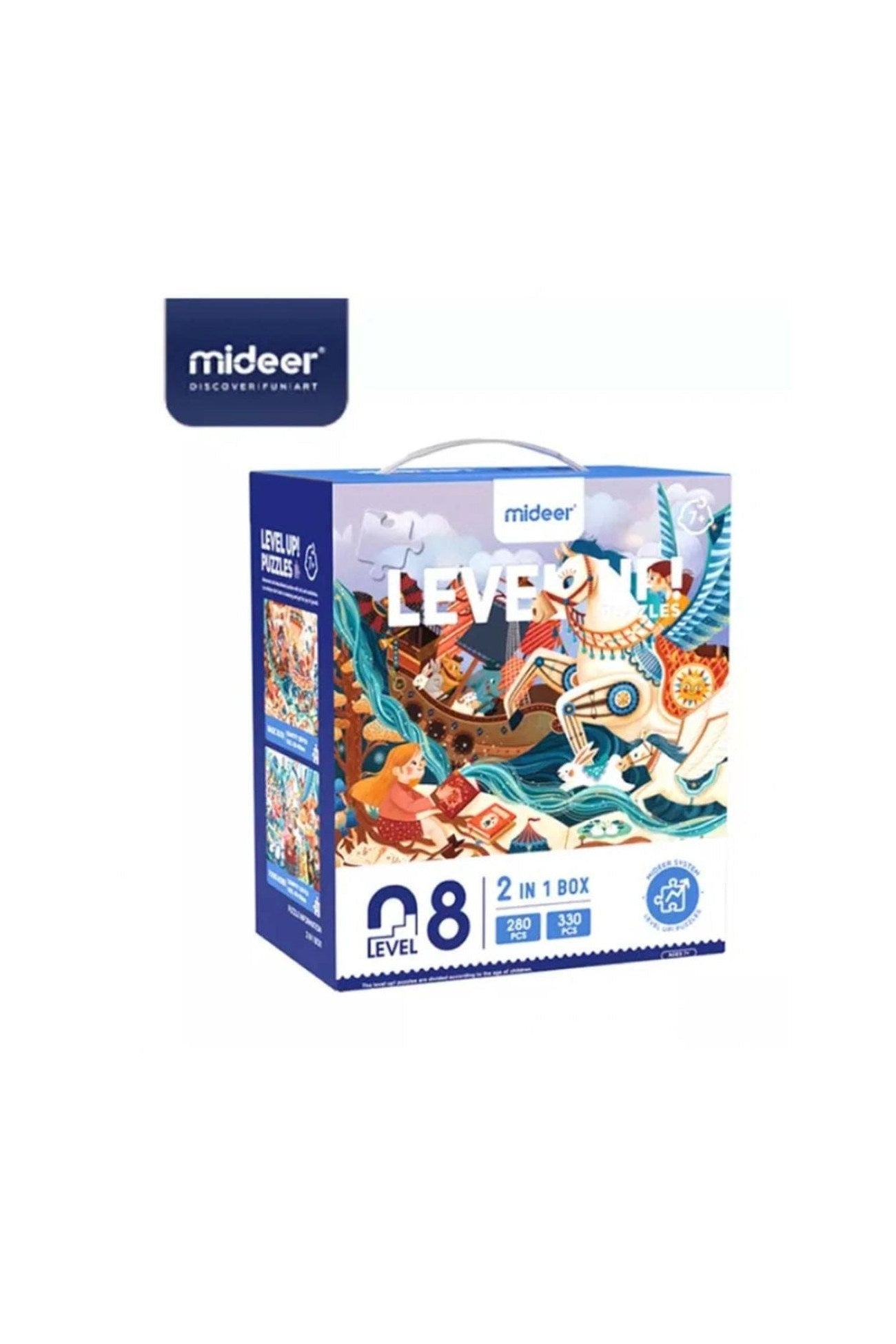 Level Up Puzzles – (2 In 1) Level 8 – Mideer Level Up Puzzles - (2 In 1) Level 8 Mideer Jigsaw Puzzles