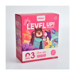 Level Up Puzzles – Princess (3 In 1) Level 3 – Mideer Level Up Puzzles - Princess (3 In 1) Level 3 Mideer Jigsaw Puzzles