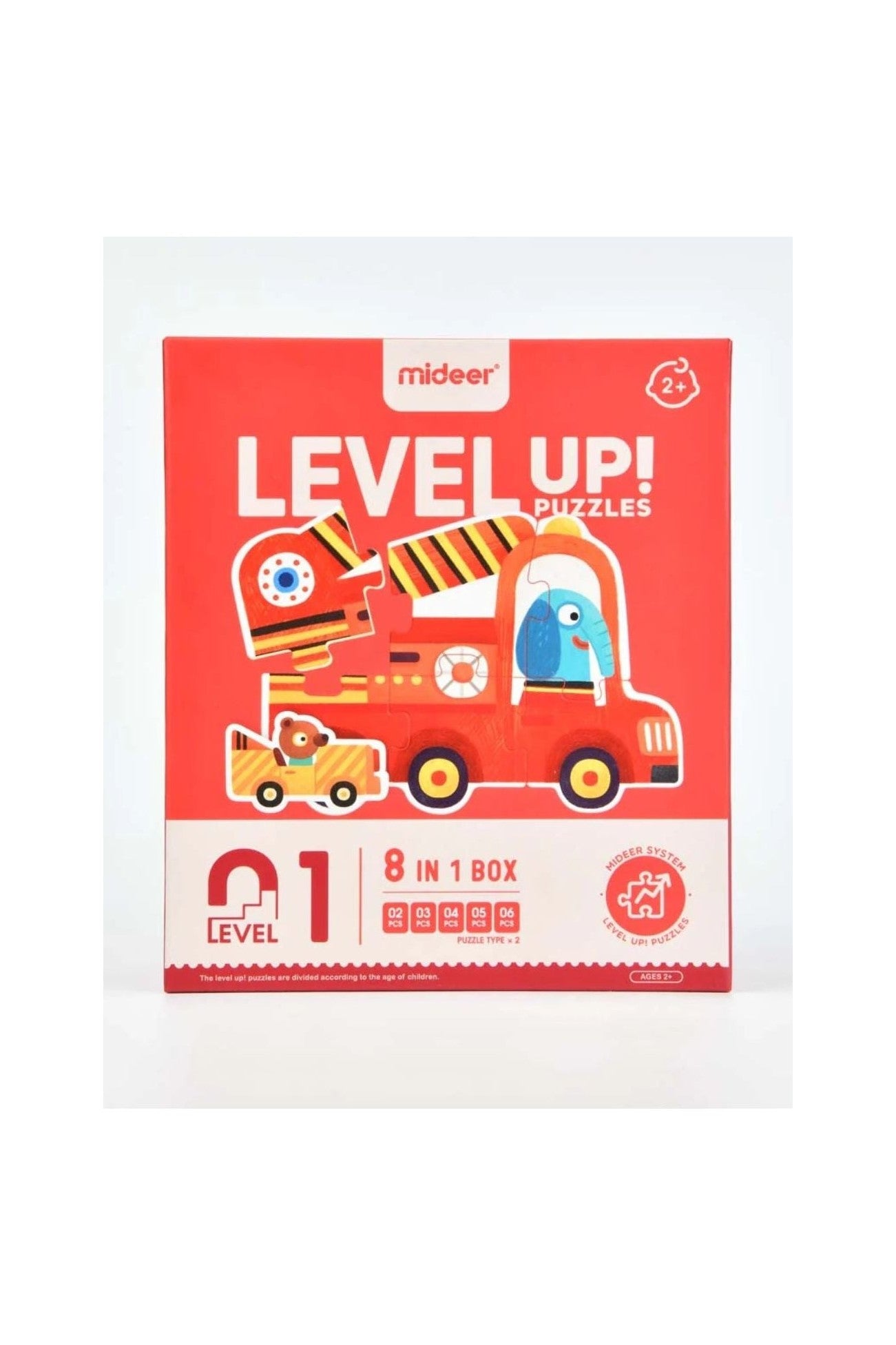 Level Up Puzzles – Traffic (8 In 1) Level 1 – Mideer Level Up Puzzles - Traffic (8 In 1) Level 1 Mideer Jigsaw Puzzles