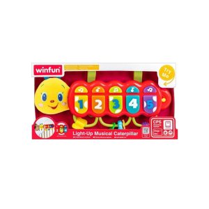 Light-Up Musical Caterpillar – Winfun Light-Up Musical Caterpillar Winfun Musical Toys