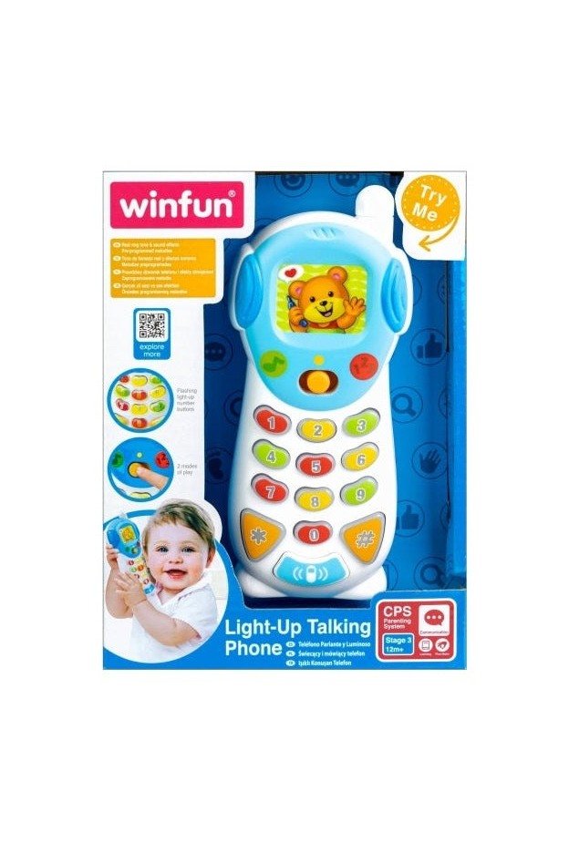 Light-Up Talking Phone – Winfun Light-Up Talking Phone Winfun Early Education