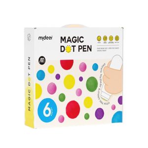 Magic Dot Markers – 12 Colors – Mideer Magic Dot Markers - 12 Colors Mideer Early Education