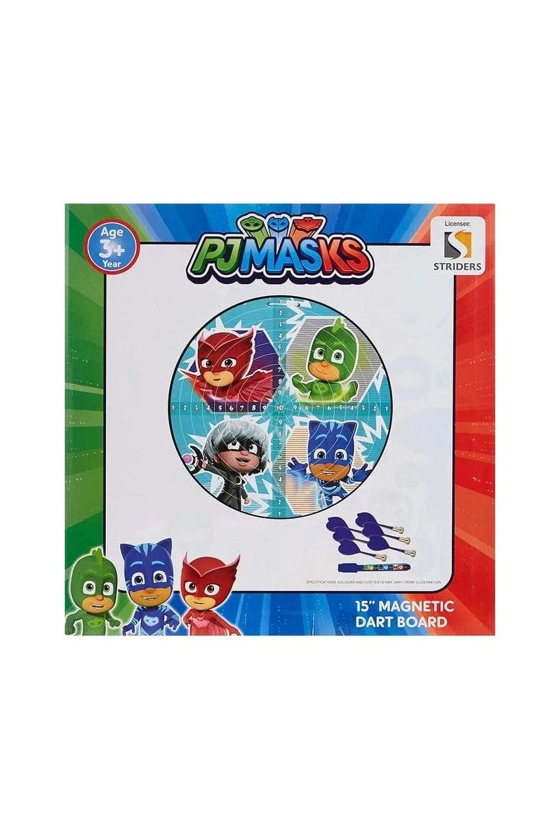 Magnetic Dartboard 15" – Pj Mask – Pj Mask Magnetic Dartboard 15" - Pj Mask Pj Mask Early Education
