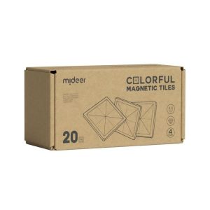 Magnetic Tiles – Cool Colors – 20 Pcs – Mideer Magnetic Tiles - Cool Colors - 20 Pcs Mideer Art & Craft