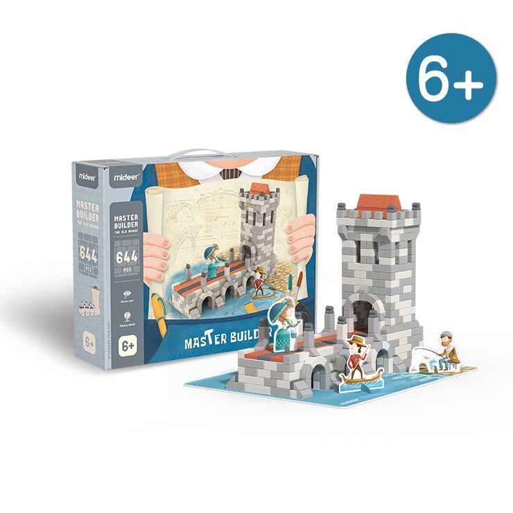 Master Builder – The Old Bridge – Mideer Master Builder - The Old Bridge Mideer Building Blocks