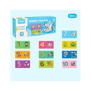 Matching Puzzle – Number Cognitive – Mideer Matching Puzzle - Number Cognitive Mideer Early Education
