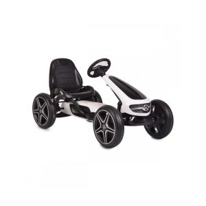 Mercedes Benz Pedal Go-Kart – White – Factual Toys Mercedes Benz Pedal Go-Kart - White Factual Toys Go-Kart