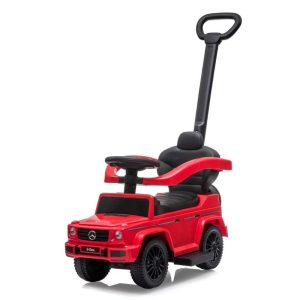 Mercedes G Wagon 3-in-1 Handle Push Ride-On Car – Red – Mercedes Mercedes G Wagon 3-in-1 Handle Push Ride-On Car - Red Mercedes Push Car