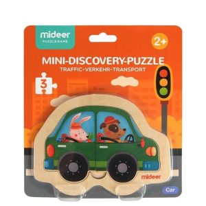 Mini Discovery Puzzle – Car – Mideer Mini Discovery Puzzle - Car Mideer Jigsaw Puzzles