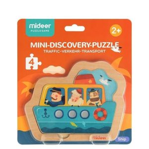 Mini Discovery Puzzle – Ship – Mideer Mini Discovery Puzzle - Ship Mideer Jigsaw Puzzles
