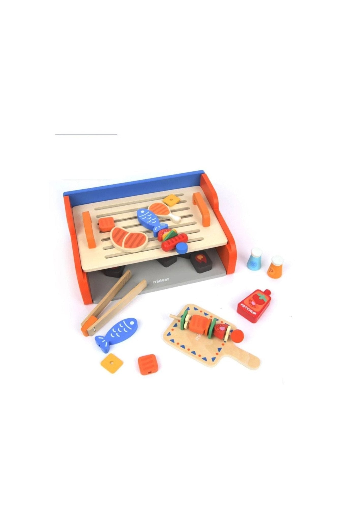 My First Bbq Set – Mideer My First Bbq Set Mideer Wooden Toys