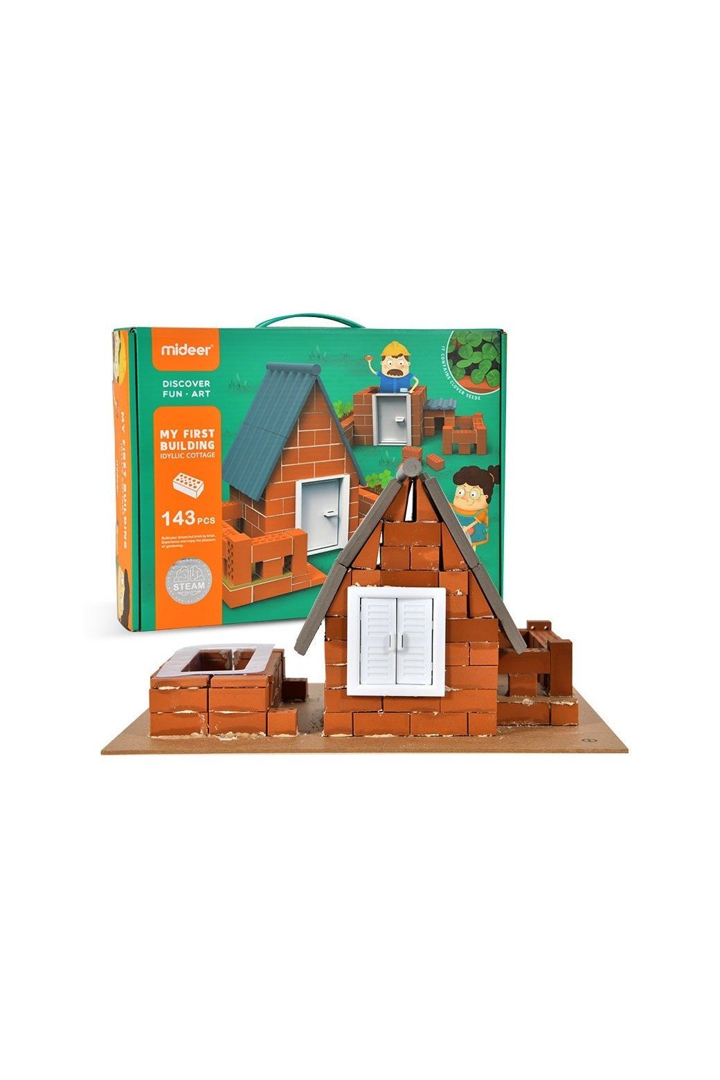 My First Building – Idyllic Cottage – Mideer My First Building - Idyllic Cottage Mideer Building Blocks