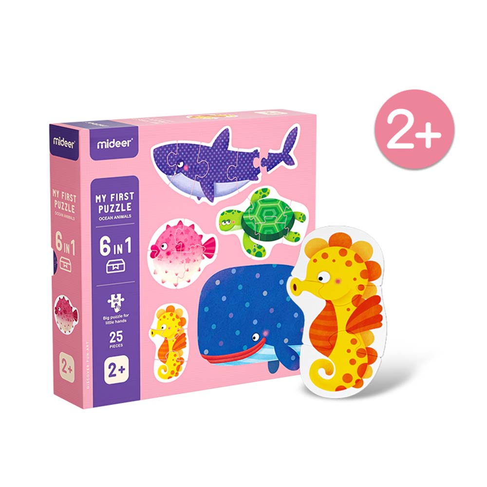 My First Puzzle – Magical Ocean – Mideer My First Puzzle - Magical Ocean Mideer Jigsaw Puzzles