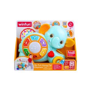 My Pull Along Pal Elephant – Winfun My Pull Along Pal Elephant Winfun Early Education