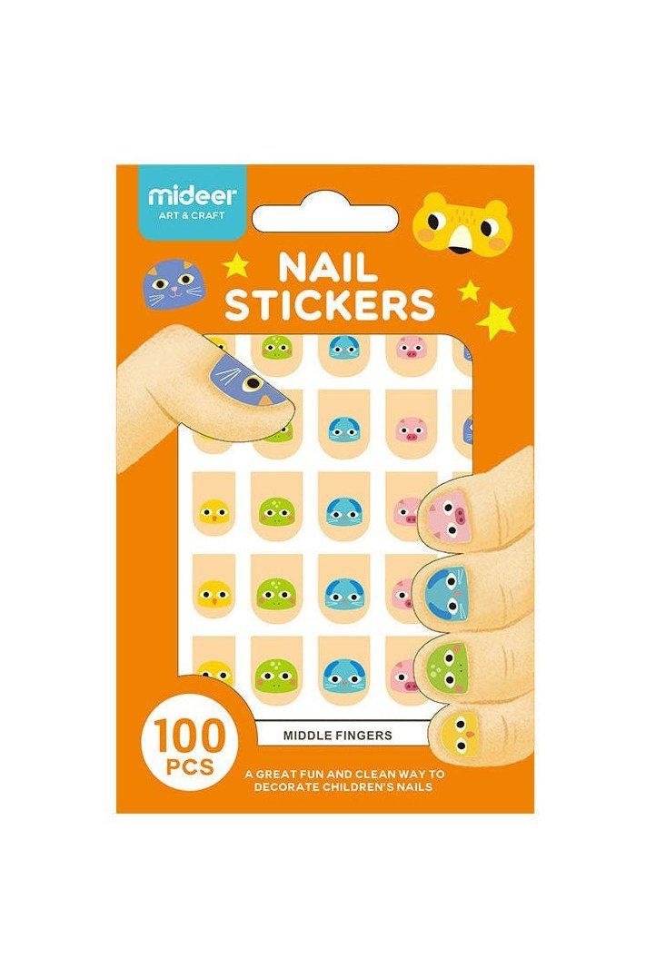 Nail Stickers – 100 Pcs – Mideer Nail Stickers - 100 Pcs Mideer Art & Craft