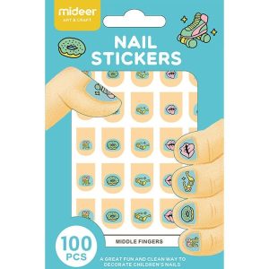 Nail Stickers – 100 Pcs – Mideer Nail Stickers - 100 Pcs Mideer Art & Craft