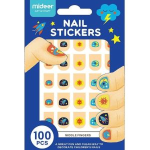 Nail Stickers – 100 Pcs – Mideer Nail Stickers - 100 Pcs Mideer Art & Craft