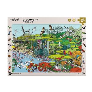 Observation Puzzle – Birds – 60 Pcs – Mideer Observation Puzzle - Birds - 60 Pcs Mideer Puzzles