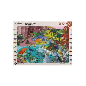 Observation Puzzle – Dinosaur World – 60 Pcs – Mideer Observation Puzzle - Dinosaur World - 60 Pcs Mideer Puzzles