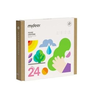 Pease Crayons – 24 Colors – Mideer Pease Crayons - 24 Colors Mideer Stationary