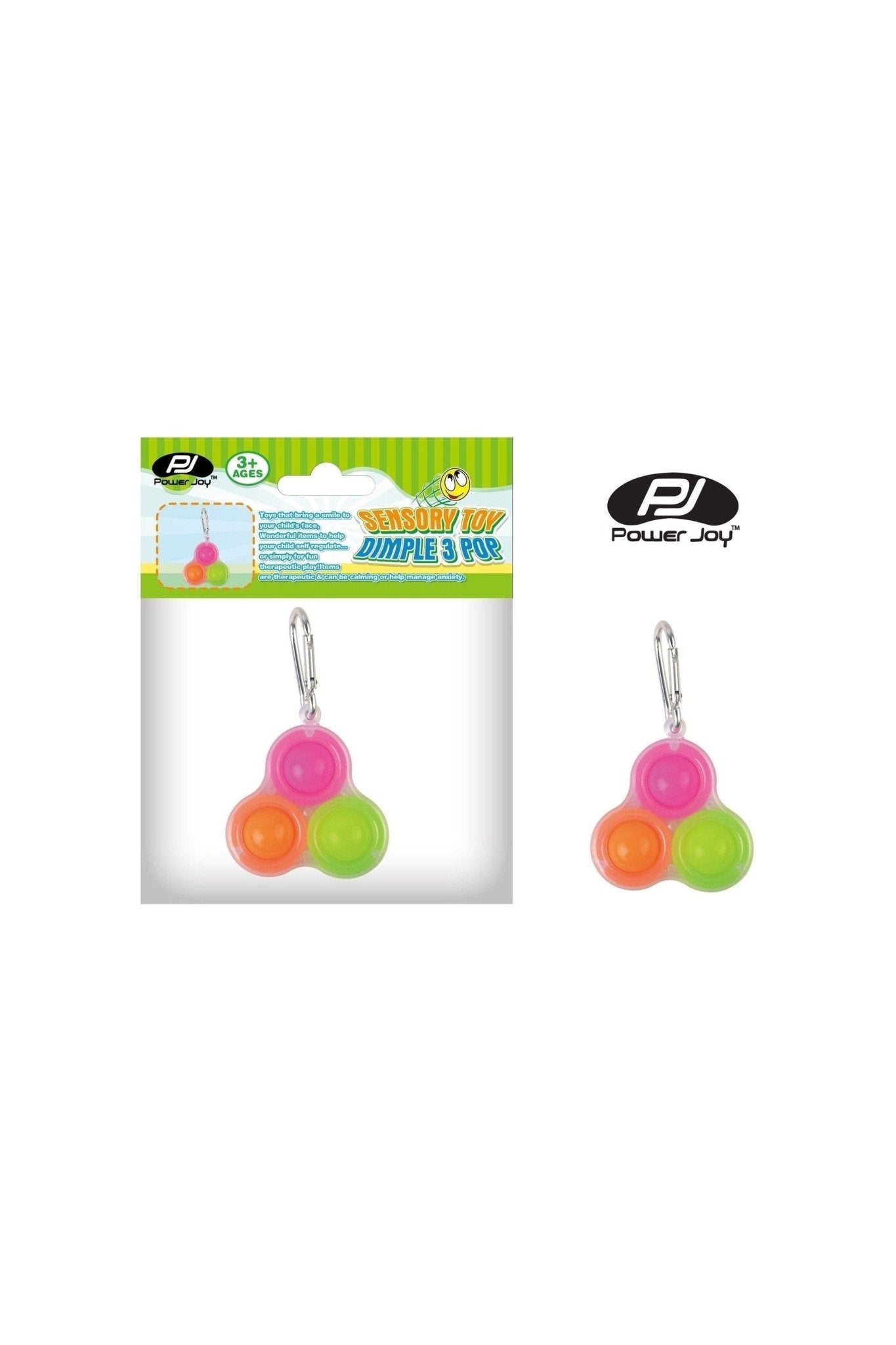 Power Joy Fidget Toy Dimple 3 Pop Keychain 1piece – Power Joy Power Joy Fidget Toy Dimple 3 Pop Keychain 1piece Power Joy Toys