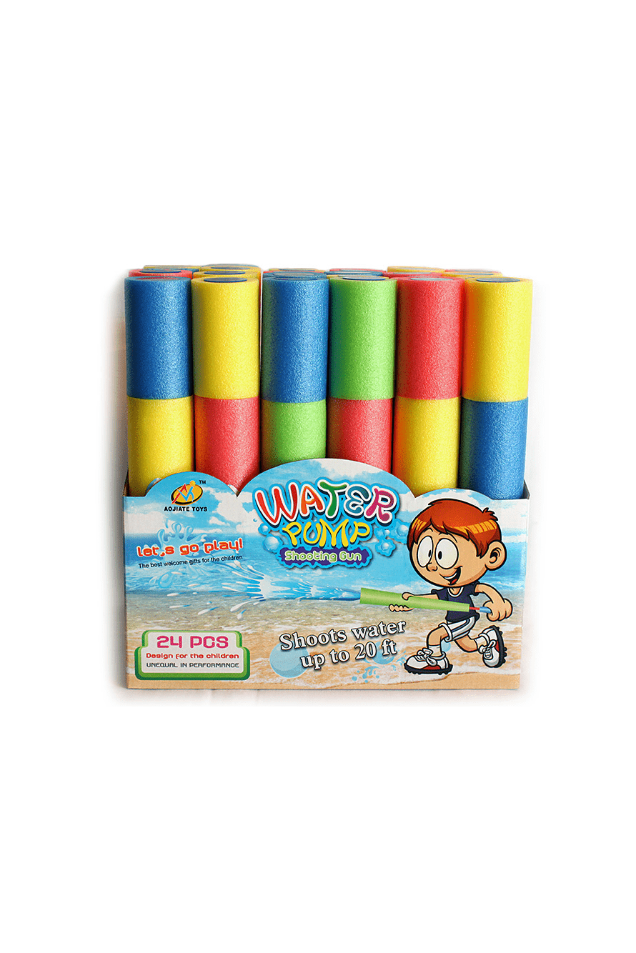 Power Joy Water Shooter Foam 30x6cm CDU24 – Mondo Power Joy Water Shooter Foam 30x6cm CDU24 Mondo Toys