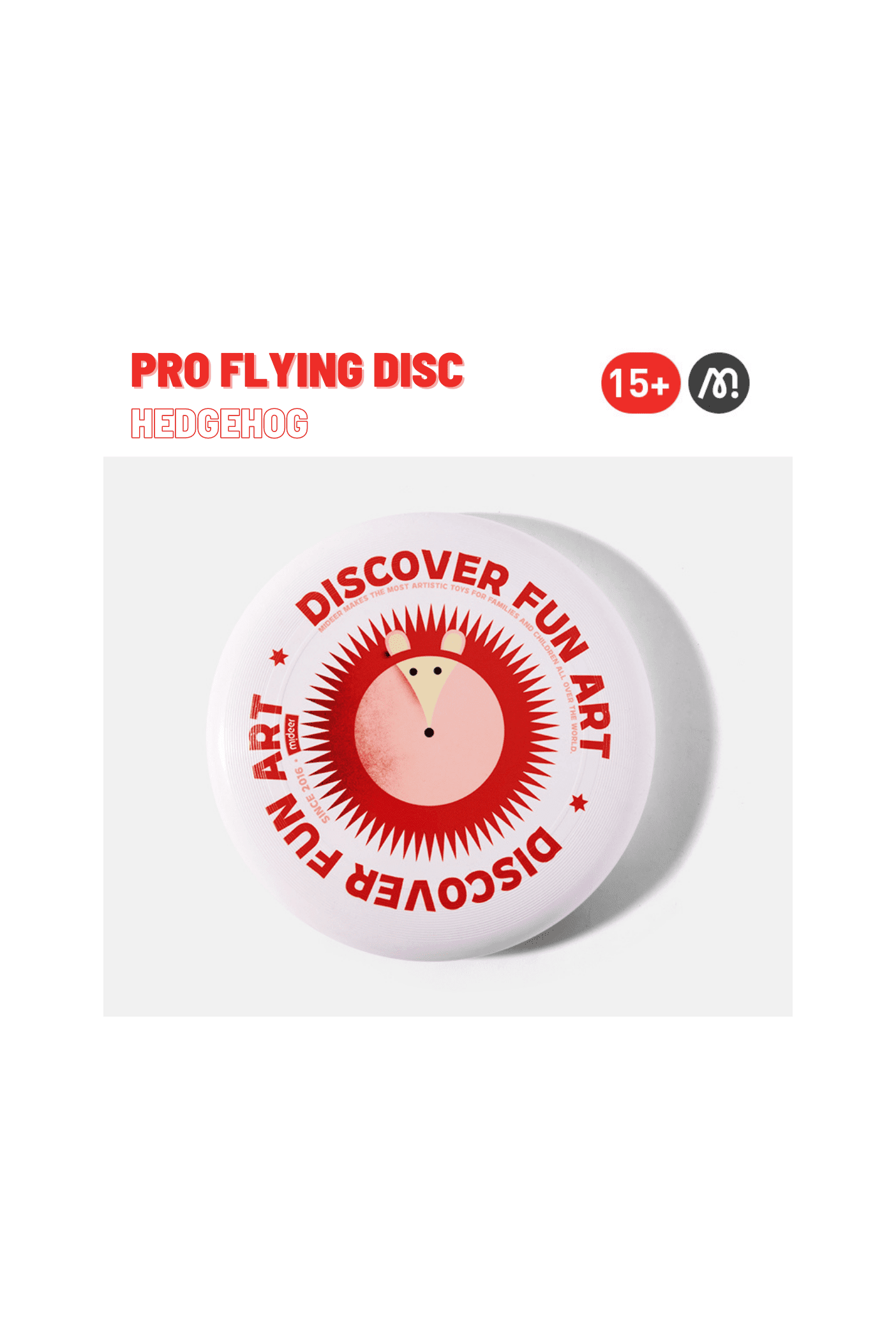 Pro Frisbee – 27.3 Cm – Hedgehog – Mideer Pro Frisbee - 27.3 Cm - Hedgehog Mideer Sports